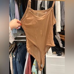 SKIMS - mesh bodysuit thong